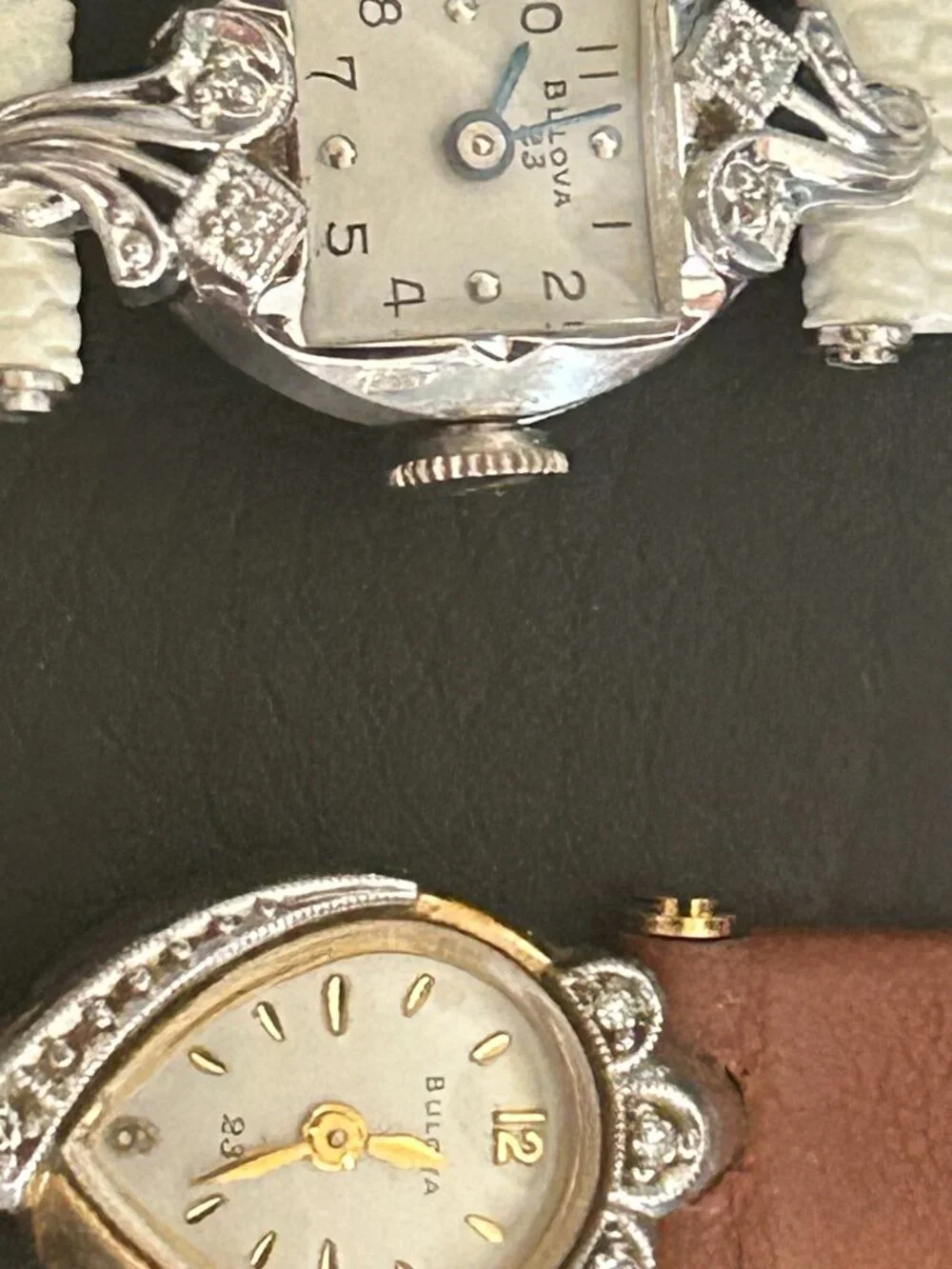 Set of 2 | Vintage 1959 & 1968 Bulova Cocktail Watches